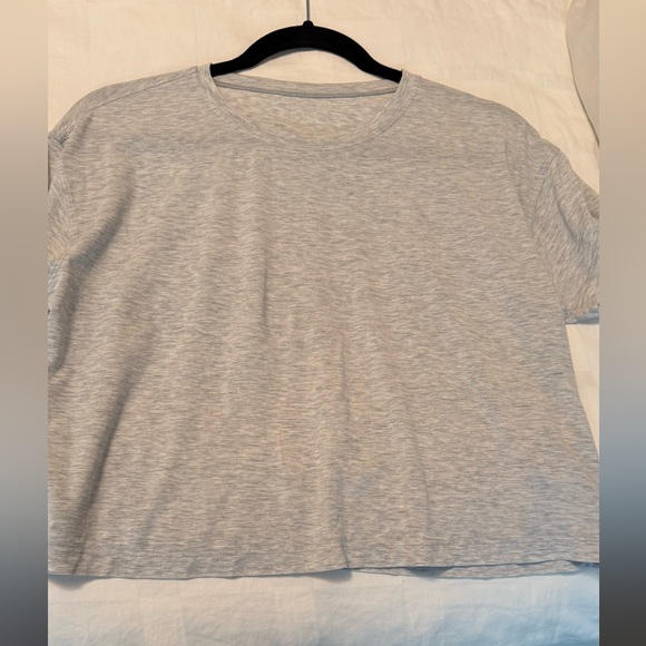 Lululemon Cates Tee Heathered Core Ultra Light Grey - Picture 7 of 9